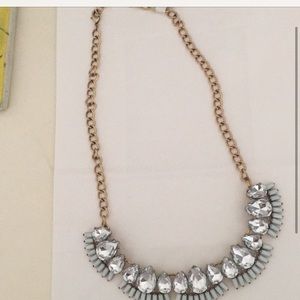 Loft diamond statement necklace